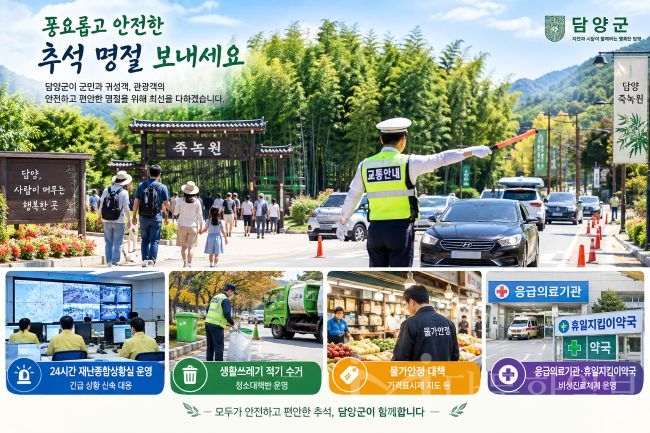 담양군, 추석 명절 종합대책 본격 추진 사진